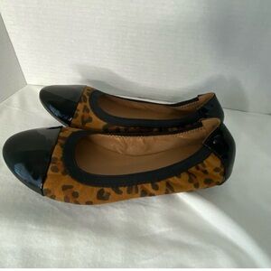 NEW: Dream Pairs Leopard Print Black Flats